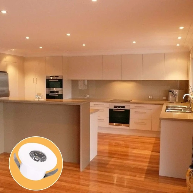 Alt view image 5 of 7 - 5pcs 1W 1 Inch Recessed LED Lights Mini Recessed LED Lights AC 120V