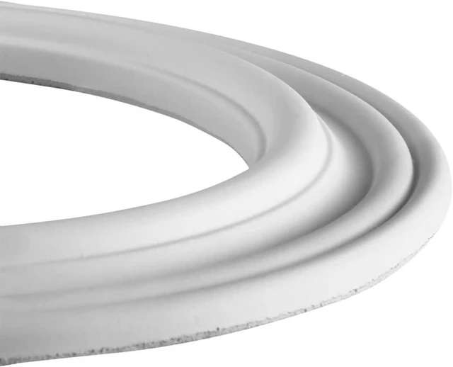 Alt view image 4 of 5 - Renovators Supply 10.13 in OD Ceiling Trim Medallion White Polyurethane