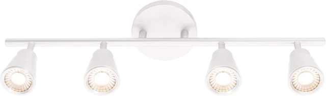 Alt view image 3 of 5 - WAC Lighting, Solo 4 Light LED Energy Star Fixed Rail 3000K in White