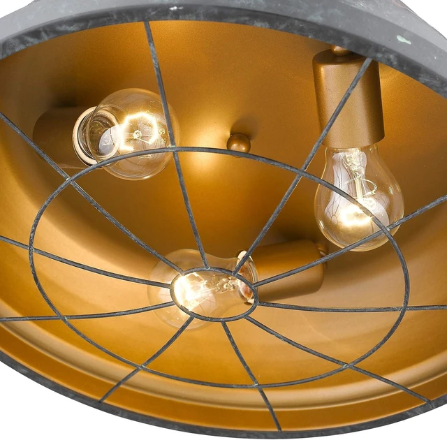 Alt view image 3 of 5 - Golden Lighting Bartlett Flush Mount