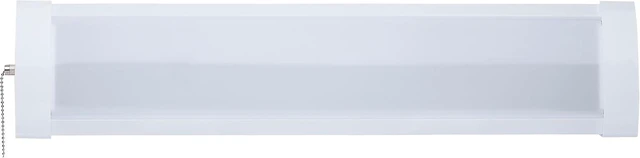 Alt view image 3 of 7 - Nuvo 65/1212 LED 2Ft Wrap Linear Ceiling Light with Pull Chain, 20W, CCT Selectable 2700K/3000K/3500K/4000K/5000K, White