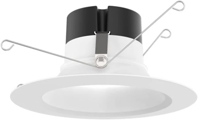 Alt view image 6 of 6 - Juno E Series 5"/6" LED Ceiling Light, Smooth Trim Recessed Lighting with 5-in-1 Switchable White Color, 1200 Lumens for High Ceilings, Wet Rated LED Downlight, Dimmable, White