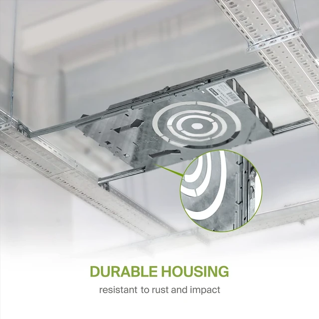 Alt view image 5 of 7 - ASD 6 Pack New Construction Mounting Plate, 3/4/6 Inch Wafer Light Bracket