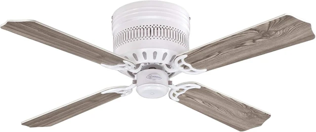 Alt view image 3 of 7 - Westinghouse Casanova Supreme Ceiling Fan with Light, 42-Inch, White