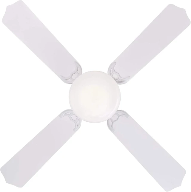 Alt view image 4 of 7 - Westinghouse Casanova Supreme Ceiling Fan with Light, 42-Inch, White