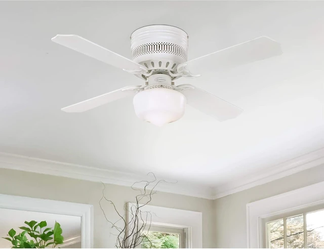 Alt view image 6 of 7 - Westinghouse Casanova Supreme Ceiling Fan with Light, 42-Inch, White