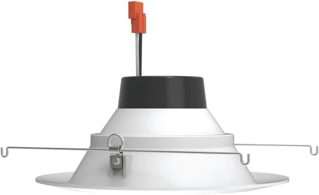 Alt view image 4 of 7 - Juno 6 Inch LED Recessed Lighting, G4 Series Retrofit LED Downlight, Ceiling Light for Kitchen or Shower, 700 Lumens, 3000K Warm White, Wet Location Rated, Dimmable, Baffle Trim