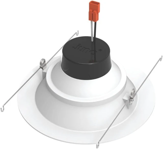 Alt view image 5 of 7 - Juno 6 Inch LED Recessed Lighting, G4 Series Retrofit LED Downlight, Ceiling Light for Kitchen or Shower, 700 Lumens, 3000K Warm White, Wet Location Rated, Dimmable, Baffle Trim