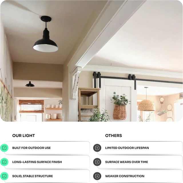 Alt view image 3 of 7 - Pendant Lights Kitchen Island 12 Inch Dome Steel Single Hanging | Red