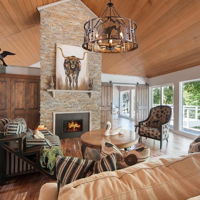 Alt view image 5 of 7 - TOCHIC Western Chandeliers for Dining Room Vintage Chandelier Light Fixture