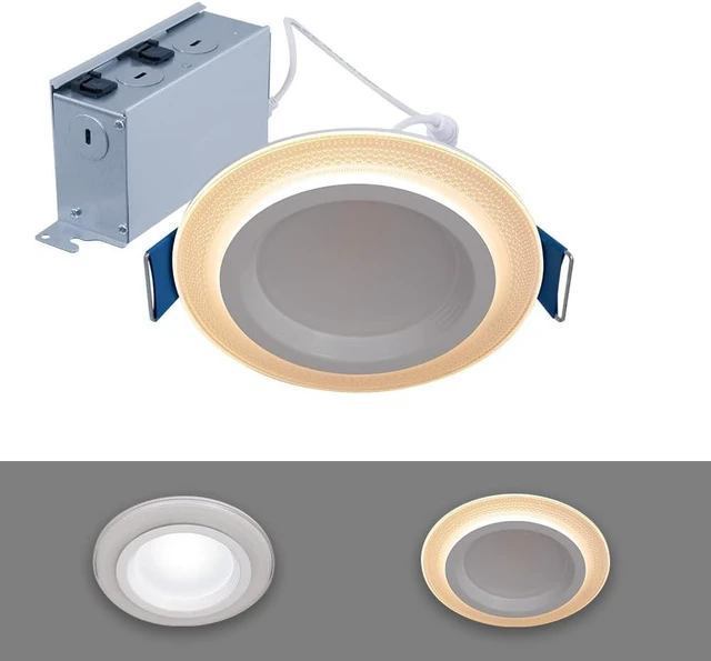Main image of HALO RL LED Recessed Lighting 4 inch Canless with Night Light 5CCT 700lm