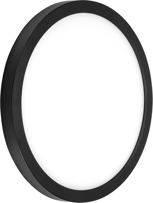 Alt view image 2 of 7 - Maxxima 12 in. Black LED Flush Mount Ceiling Light, 2200 Lumens, 5 CCT