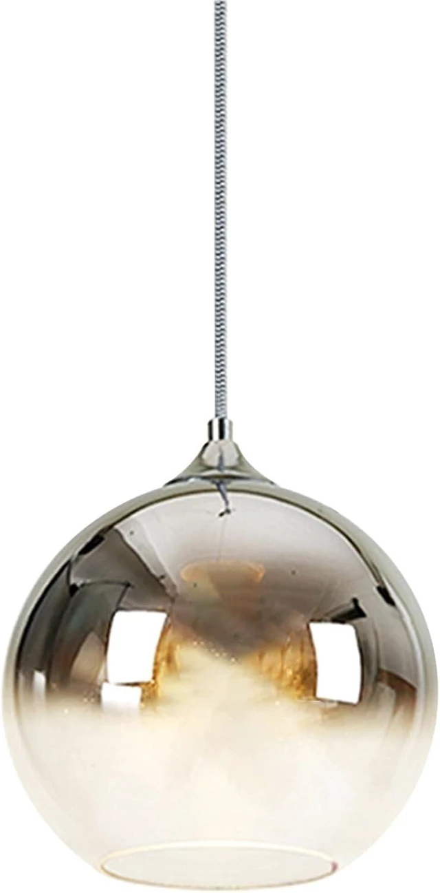 Main image of Modern Battery Operated Pendant Light,Battery Ceiling Light with Rechargeable Bulbs Remote Control 9 Colors Modes Dimmable Kitchen Island Bedroom Dining Room(Chrome)