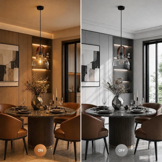 Alt view image 6 of 7 - ocioc Pendant Lights Kitchen Island, Hanging Light for Kitch Lighting