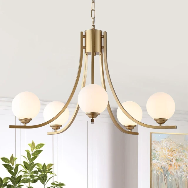 Main image of Modern Farmhouse Chandeliers for Dining Room,Modern Sputnik Dining Room Light Fixtures,Adjustable Chandelier for Living Room Bedroom Kitchen Island