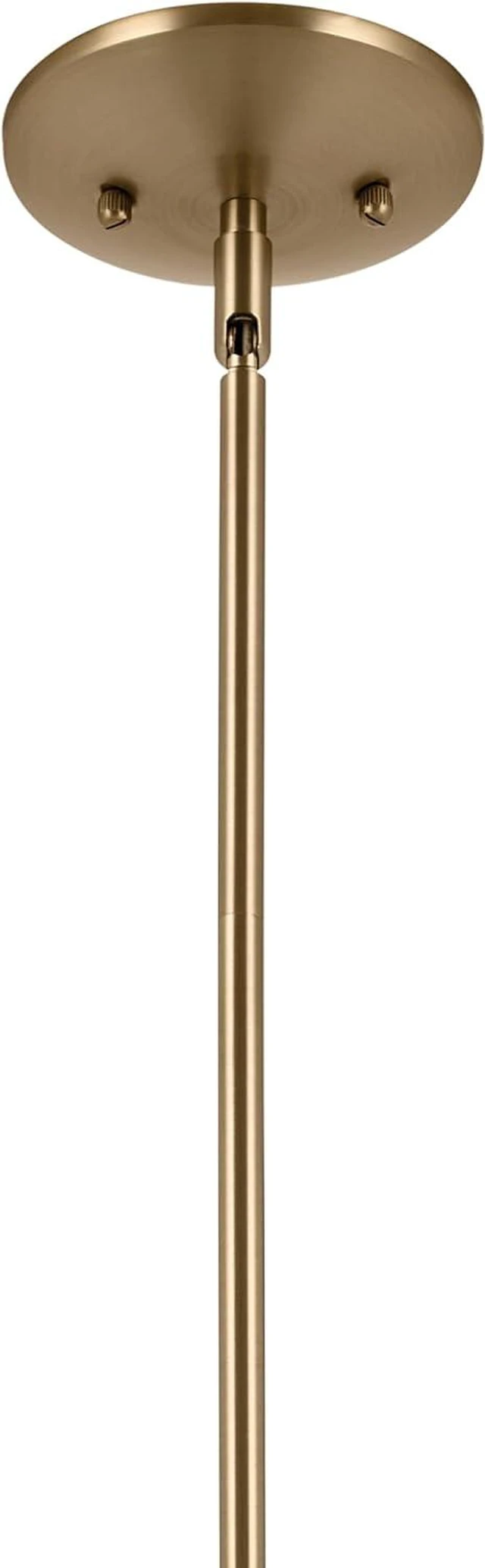 Alt view image 5 of 7 - Kichler Deela Pendant Light, Opal Glass, Champagne Bronze