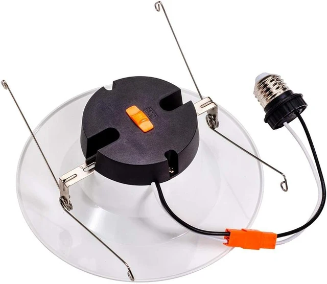 Alt view image 3 of 7 - Topaz LED 5"/6" Smooth Retrofit Trim LED Recessed Downlights, 3000K