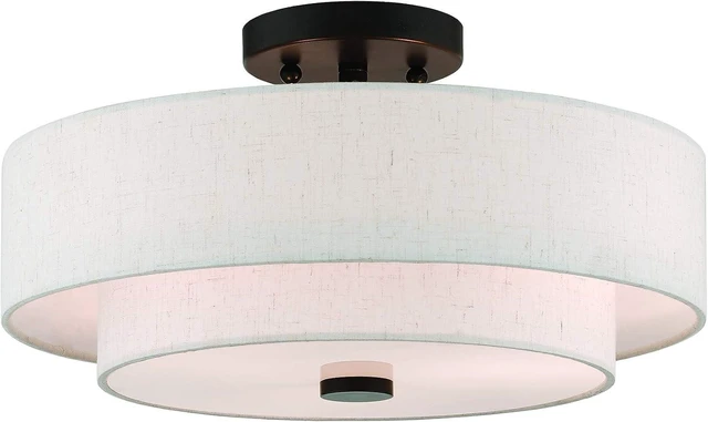 Main image of Livex Lighting 51084-92 Ceiling Mount, English Bronze