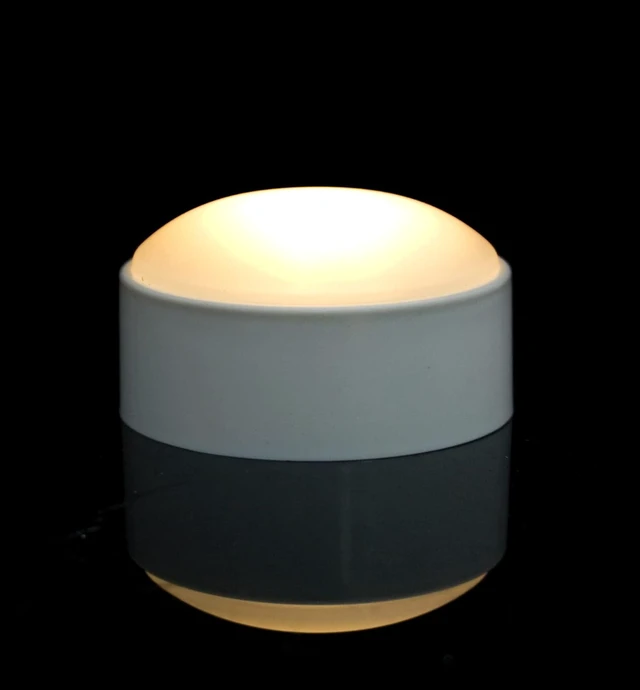 Alt view image 5 of 6 - 6 Halloween Battery LED Jack-O-Lantern Pumpkin Lights with Remote White