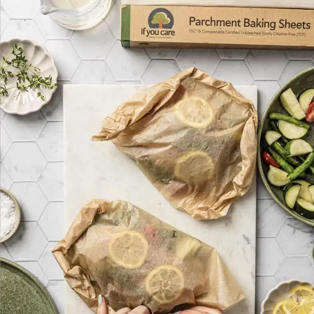 Alt view image 4 of 6 - Parchment Paper Baking Sheets 3 Pack of 24-Count Precut Liners - Unbleached, Chlorine Free, Greaseproof, Silicone Coated Standard Size Fits 12.5 x 16 Pans
