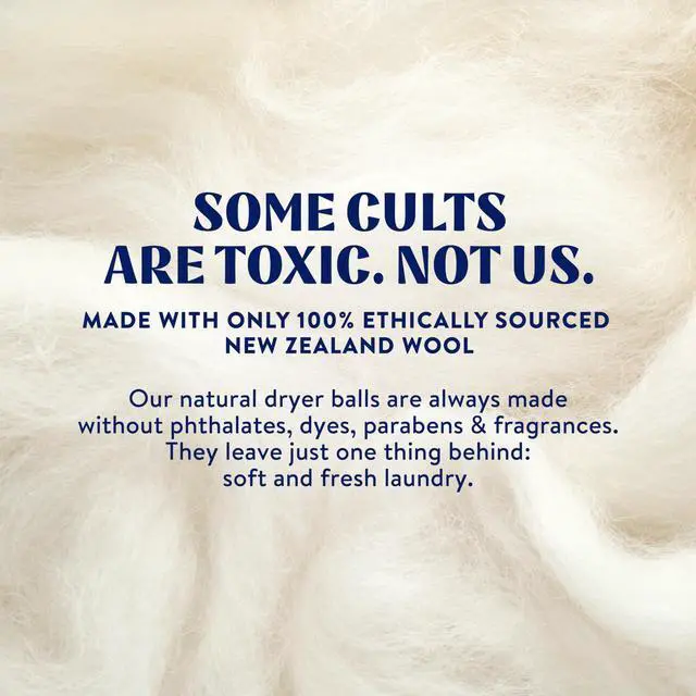 Alt view image 5 of 7 - Wool Dryer Balls (3 Count) - Made from 100% New Zealand Wool - Biodegradable Dryer Balls - Shorten Dry Times, Soften Clothes, and Stop Static Cling - Lasts up to 1000 Loads