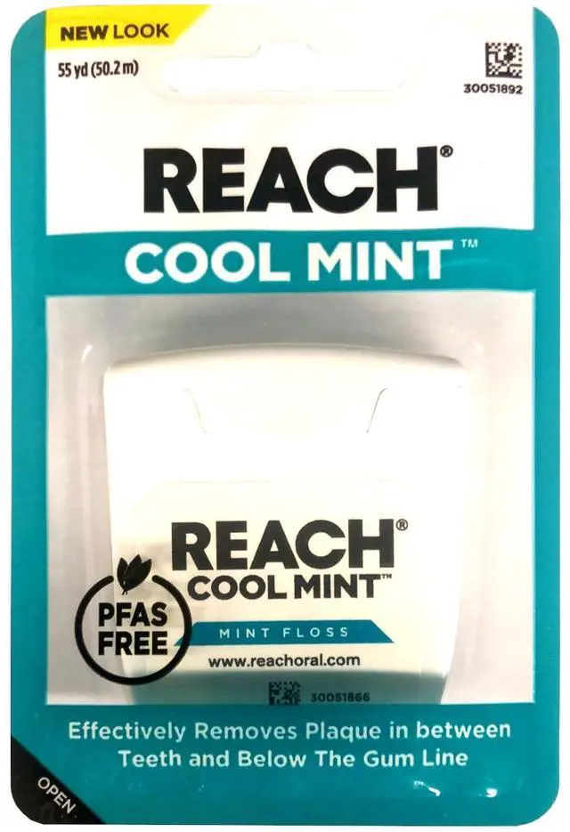 Main image of Dental Floss, Cool Mint, 6 Count