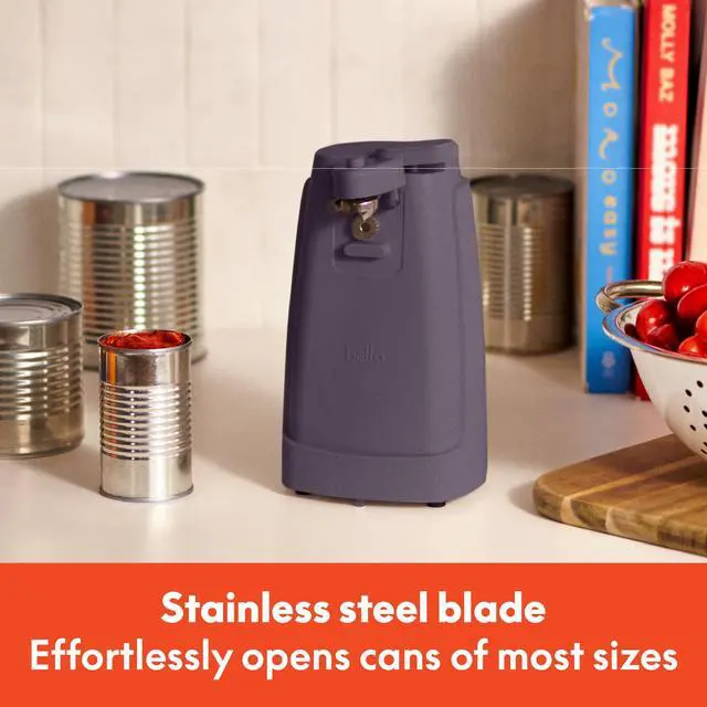 Alt view image 4 of 7 - Electric Can Opener, Automatic One-Touch, Plum