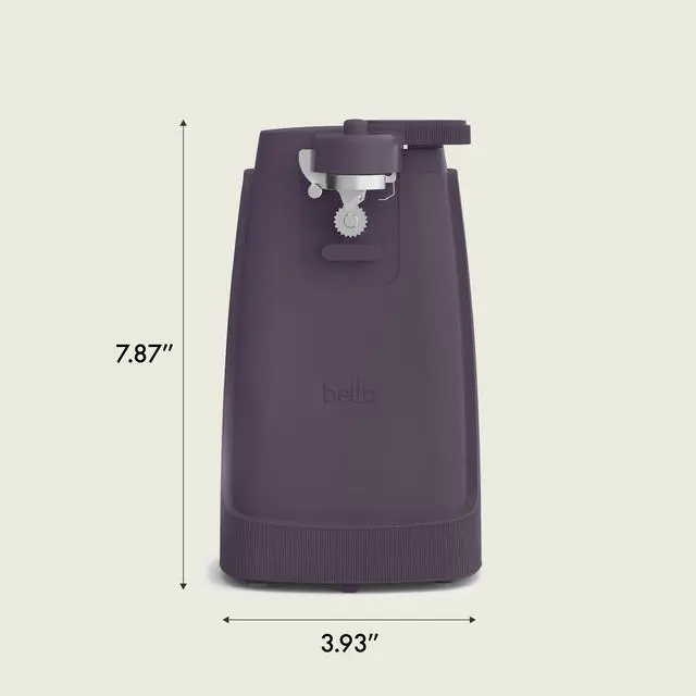 Alt view image 7 of 7 - Electric Can Opener, Automatic One-Touch, Plum