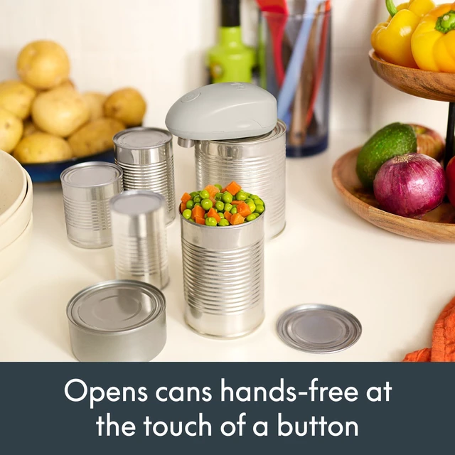 Alt view image 3 of 6 - Automatic Can Opener, Hands-Free Cordless, Oatmilk
