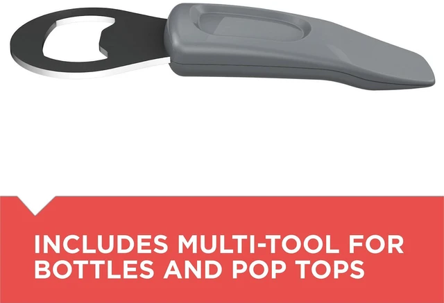 Alt view image 4 of 6 - EasyCut Extra-Tall Electric Can Opener | Extra-tall electric can opener with EasyCut blade, removable multi-tool and knife sharpener.