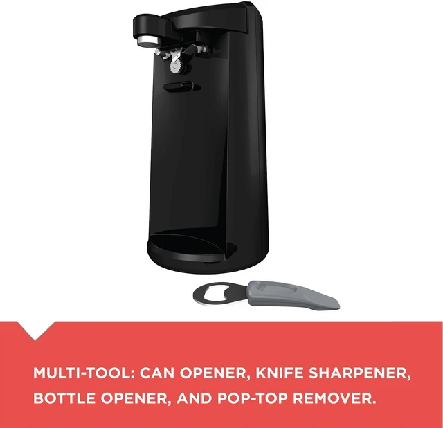 Alt view image 6 of 6 - EasyCut Extra-Tall Electric Can Opener | Extra-tall electric can opener with EasyCut blade, removable multi-tool and knife sharpener.