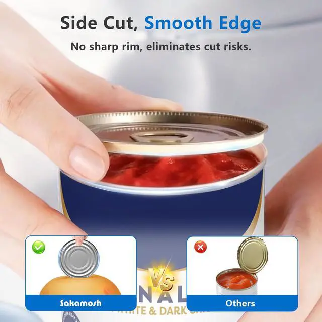 Alt view image 5 of 7 - Rechargeable Electric Can Opener for Seniors | Cordless Rechargeable, One-Touch Operation, Smooth Edge, Perfect for Seniors, Arthritis, Fit Most Cans for Home Kitchen
