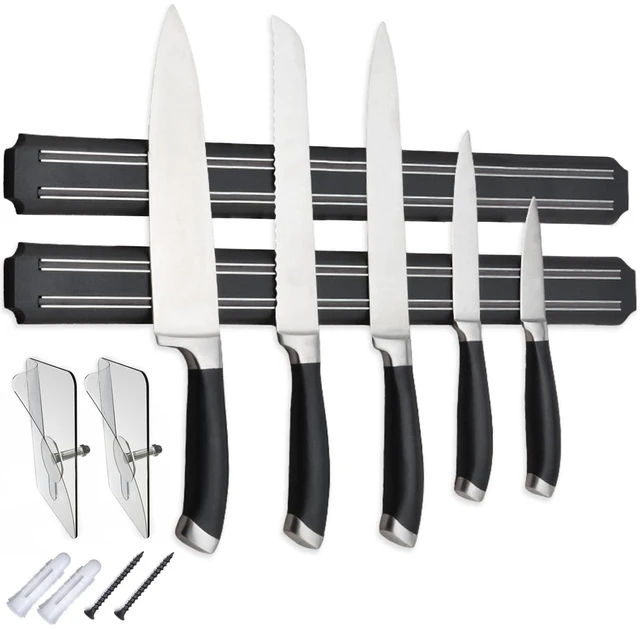 Main image of Magnetic Knife Holder,15 Inch Magnetic Knife Storage Strip,Knife Bar Block Magnet,Kitchen Utensil Holder,Tool Holder,Multipurpose Magnetic Knife Rack