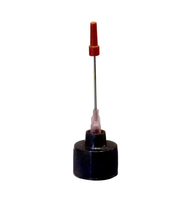 Alt view image 2 of 3 - 2-4oz Plastic Squeeze Bottles with 1.5 inch Stainless Steel Applicators