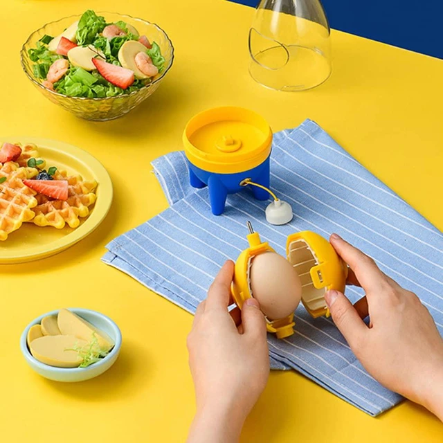 Alt view image 7 of 7 - Egg Yolk Mixer Manual Puller, Golden Egg Maker, Egg-Spinner Quick Eggs Homogenizer, Egg-Shaker, Silicone Shaker Whisk with Drawstring for Kitchen Mixing Eggs Whites and Yolks