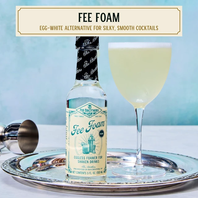 Alt view image 2 of 7 - Fee Foam Cocktail Foamer, 5 Fl Oz (Pack of 1) | Egg Substitute Mixer Often in Sours and Fizzes, Vegan-Friendly, Gluten Free