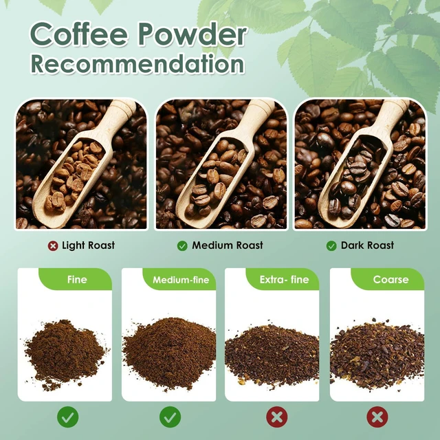 Alt view image 3 of 6 - Reusable Coffee Pods, Stainless Steel Coffee Pods Refillable | 2Pcs Refillable Coffee Pods, Metal Coffee Pods Compatible with Original Line, Tamper+ Stainless Steel Spoon