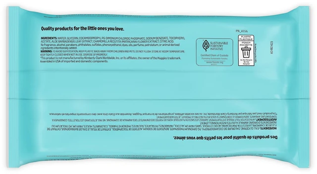 Alt view image 6 of 7 - Gentle Baby Wipes, Formulated Without Fragrance, Hypoallergenic, 600 Count Total (6 Packs of 100 Count Each)