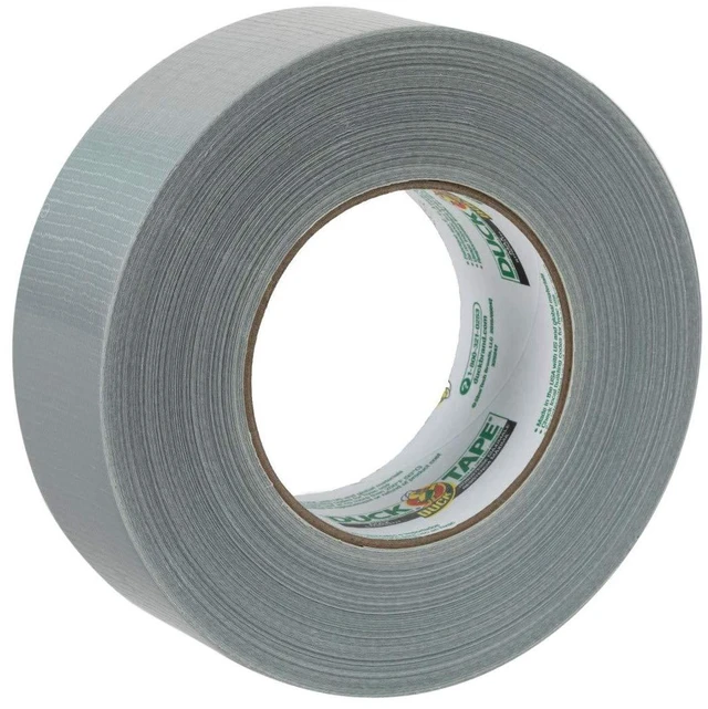 Alt view image 2 of 7 - Max Strength Duct Tape - 1 Roll - Heavy Duty Hold - 1.88 Inch x 45 Yards - Silver (240201)