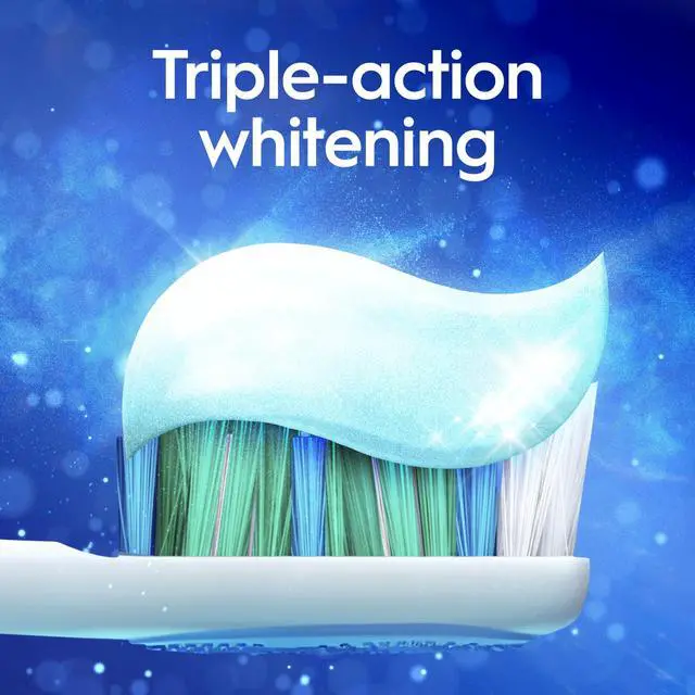 Alt view image 7 of 7 - 3D White Advanced Teeth Whitening Toothpaste, Arctic Fresh, 3.3 oz, Pack of 3 (Packaging May Vary)