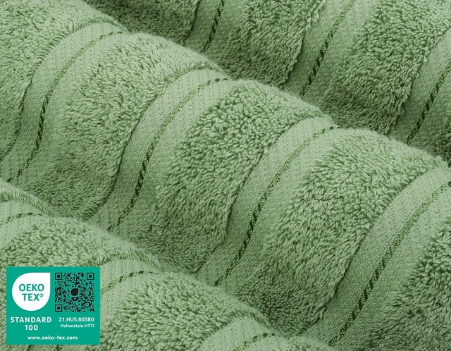 Alt view image 3 of 7 - 100% Cotton Luxury Turkish Towels, 3 Piece Towel Set | Soft Absorbent Quick Dry OEKO Tex Standard 100 Certificated Durable Machine Washable Premium Hotel Quality