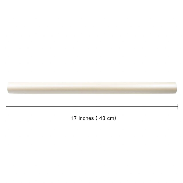 Alt view image 2 of 7 - Off White Matte Wrapping Paper - Solid Color Pearly - Lustre Paper, Off White Perfect for Wedding, Birthday, Christmas, Baby Shower,DIY Bouquet-17 Inches X 32.8 Feet