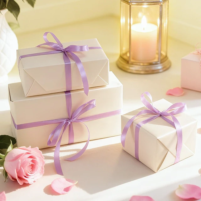 Alt view image 3 of 7 - Off White Wrapping Paper,17In x 33Ft Gift Wrapping Paper with Pearly Lustre | White Matte Flower Bouquet Wrapping Paper, Art Craft Paper Roll, for Wedding Baby Shower Birthday Christmas Bridal Shower