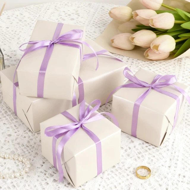 Alt view image 6 of 7 - Off White Wrapping Paper,17In x 33Ft Gift Wrapping Paper with Pearly Lustre | White Matte Flower Bouquet Wrapping Paper, Art Craft Paper Roll, for Wedding Baby Shower Birthday Christmas Bridal Shower