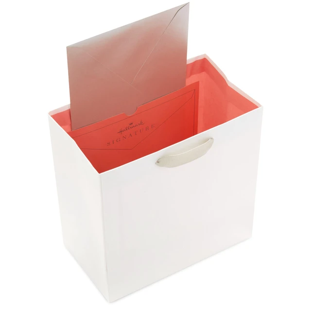 Alt view image 4 of 6 - Signature Studio 7" Medium Gift Bag with Tissue Paper (Hearts)