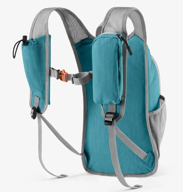 Alt view image 2 of 6 - 10L Small Hiking Backpack Travel Daypack Lightweight Packable Back Pack for Women Men(Teal Blue)