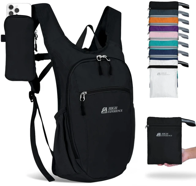 Main image of Small Hiking Backpack Packable Lightweight for Women Men | 10L/15L, Hiking Daypack, Foldable, Water Resistan, Ultralight, with Phone Pocket, Travel, Outdoor, Walking
