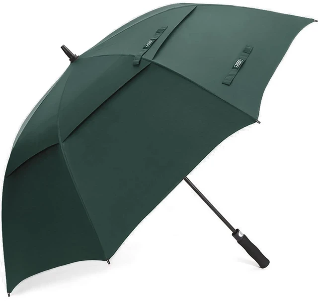 Main image of 47/54/62/68/72Inch Golf Umbrella Windproof Auto Open Large Umbrella | Oversized Stick Umbrella, Extra Large, Vented Double Canopy, Waterproof 210T Pongee Fabric, Fiberglass Frame, EVA Foam Handle