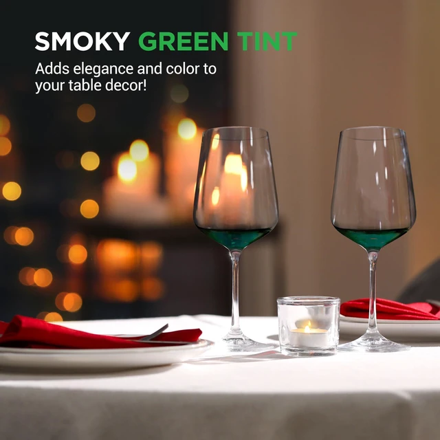 Alt view image 6 of 7 - Stemmed Wine Glasses Set of 2, 22oz Crystal Clear Red or White Wine Glass, Lead-Free & Dishwasher Safe Glasses for Wine, Drink, Water, Restaurants, And Housewarming Gifts