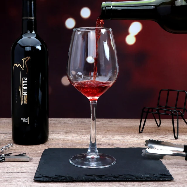 Alt view image 4 of 7 - Wine Glasses Set of 8,12 oz Wine Glasses,for Red or White Wine | High-end Banquet,Wedding,Gift Goblets,Party,Bar,Anniversary,Housewarming